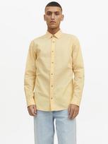 JACK&JONES Vyriški marškiniai su linu, JJESUMMER