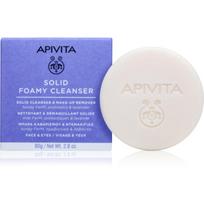 Apivita Cleansing Solid Foamy Cleanser valomasis muilas drėkinamojo poveikio 80 g