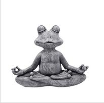 Zen Šuo Budos Meditacijos Statulėlė - Joga Šuo Maldos Pozoje Zen Sodo Dekoras