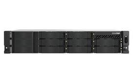 QNAP TS-855EU-RP NAS Rack (2U) Intel Atom® C5125 8GB DDR4 0 TB QuTS hero Black