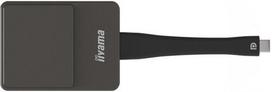 Iiyama WP D002C Smart TV USB Dongle, 4K Ultra HD, Black, Silver