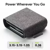 mophie-3in1 travel charger MagSafe with adapter EU Black