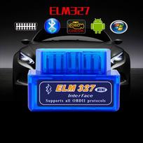 Bluetooth Mini ELM327 OBD2 automobilinis OBD2 diagnostikos sąsajos skaitytuvo įrankis mėlyna