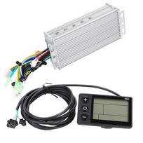 Vandeniui atsparus LCD ekrano skydelis Elektrinis dviratis E dviratis Motoroleris Bešepetis valdiklio rinkinys(1000W 36V )