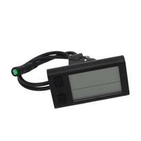 Elektrinio dviračio LCD ekranas, matuoklis, dviračių spidometras, odometras, dviračio kompiuterio panelė 24V 36V 48V