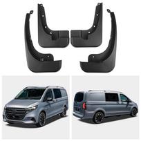 Suitable for Mercedes-Benz Vito 2024 fender car tire soft fender leather modification 47*32*10（cm）