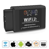V1.5 WiFi OBDII ELM327 OBD2 iOS Automobilio Skaitytuvas Variklio Diagnostikos Įrankis No