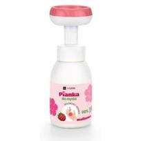 HISKIN Kids Foam skirtas rankų ir kūno plovimui Avietė 300 ml