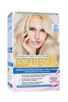 LOREAL Excellence Creme Plaukų dažai 01 Super šviesus natūralus šviesiaplaukis