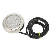 3,5 colio LED povandeninis šviestuvas, montuojamas ant paviršiaus, IP68, atsparus vandeniui, 12 V?24 V nuolatinės srovės jachtų jūrinei valčiai, skirta mėlynai šviesai
