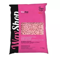 PEGGY SAGE_Wax Shop vaško karoliukai depiliacijai Rose 800g