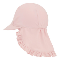 Rausva maudymosi kepurė nuo saulės UPF 50+ (0-4 m.) - 1-2 m.