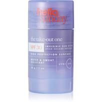 hello sunday the take-out one invisible sun stick apsauginis drėkinamasis pieštukas SPF 50+ 25 g