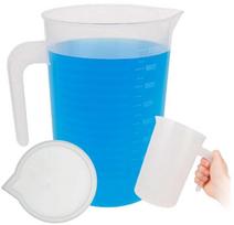 Oem Plastikinis matavimo puodelis 400 ml - virtuvinis matavimo puodelis 0.4 l - ąsotis su rankena