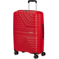 Vidutinis lagaminas American Tourister FlyTwist V Raudonas (True Red)