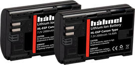 Hähnel Battery Canon HL-E6P / LP-E6P Twin Pack