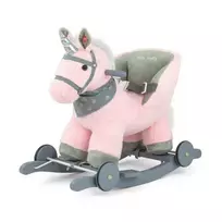 Milly Mally minkštas supamas arkliukas Polly, pink