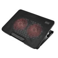 Savio COS-02 laptop cooling pad, 43.9 cm (17.3 inches), Black