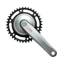 Priekinis žvaigdžių blokas Shimano Nexus FC-C6000 // 1 pavaros, 38T, 170mm (sidabrinis)