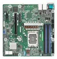 Asrock EC262D4U pagrindinė plokštė Intel C262 LGA 1700 „micro ATX“