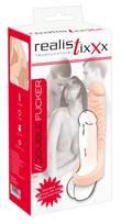 Realistixxx Double Fucker penio mova su Dildo