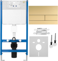 Įleistinis WC rėmas Rea K011A-Q T Gold