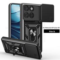Cases For Motorola Edge 60 Fusion 50 Neo 5G Slide Lens Push Window Heavy Duty Protective Case For Moto Edge 50 40 Ultra 30 Neo Stand Ring Armor Cover Edge 60 Fusion 5G juoda
