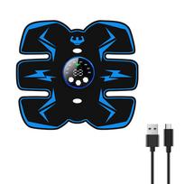 NAUJAS USB įkraunamas EMS raumenų stimuliatorius elektrinis masažo terapijos skausmo malšinimas Meridian viso kūno masažuoklis „Intelligent Fitness“ Abdominal