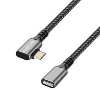 Logilink USB3.2 Gen2 Type-C to USB-C/F, PD, 1m