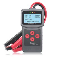 Lancol MICRO-200 Pro 12V 24V akumuliatoriaus talpos testeris MICRO200 automobilio akumuliatoriaus motociklo akumuliatoriaus sunkvežimio akumuliatoriaus testeris garažo dirbtuvėms Automobilių įrankiai Russian