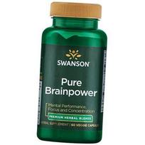 Atminties ir smegenų veiklos gerinimas, Pure Brainpower, Swanson 60 kapsulių (71280027) 60vcaps