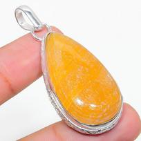 Septerian Noodal Handmade 925 Sterling Silver Jewelry Pendant 2.09  s0a12
