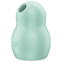 Satisfyer Pro To Go 1 - įkraunamas, oro bangų klitorio masažuoklis (mėtinės spalvos)