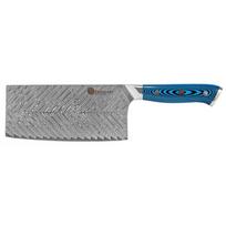 Damasko plieno peilis Kamazaki Chinese Chef's Knife KZI401KN, 17,5 cm