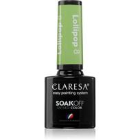 Claresa SoakOff UV/LED Color Lollipop gelinis nagų lakas atspalvis 8 5 g
