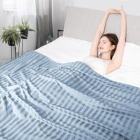 "Elegear" vėsinanti antklodė Vasaros antklodė - japoniškas "Arc-Chill 3.0" vėsinantis pluoštas Q-Max > 0,5 Dvipusė savaime vėsinanti antklodė geresniam miegui Antialerginė ir kvėpuojanti minkšta antklodė 200 x 220 cm