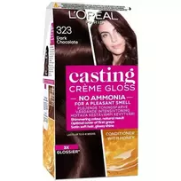 Pusiau ilgalaikiai plaukų dažai be amoniako L'OREAL CASTING CREME GLOSS, 323