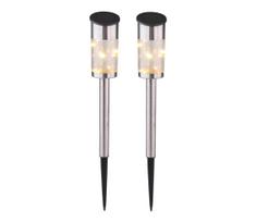 Globo 33799-2 - RINKINYS 2x Saulės energijos lempa 10xLED/0,06W/1,2V IP44