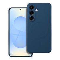 SILICONE MAG COVER case compatible with MagSafe for SAMSUNG S25 Edge, blue