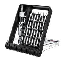 JAKEMY JM-8189A 32-in-1 Screwdriver with Precision Tweezers (Black)