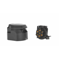 7 PIN / kontaktų 12V priekabos lizdas