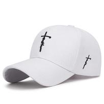 European and American embroidery English cross casual baseball cap men and women youth adjustable hat foreign trade Adjustable balta