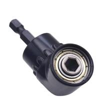 105 Degree bit adapter attachment, impact driver extended hex socket 1/4  for wrenches and drills, rechargeable screwdrivers or hand wrenches. juoda