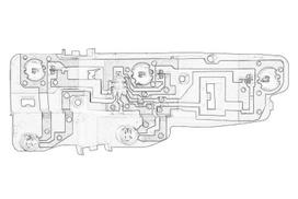 lempų rinkinys, galiniai žibintai OE VW 8X0 945 257A