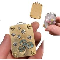 Miniatiūrinis gėlių presas, Miniatiūrinis gėlių preso rinkinys, Augalų menas ir amatai Metalo gėlių presavimas, Pasidaryk pats presuotų augalų konservavimo rinkinys augalų mylėtojams dovanoms auksas