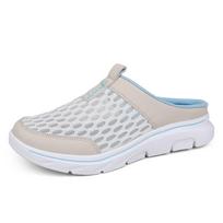 35-48 Unisex šlepetės Vyriškos pusšlepetės Vasarinės tinklelio Kvėpuojančios Vyriškos Juodos Mueller batai 35 mėlyna/šviesiai smėlio spalvos