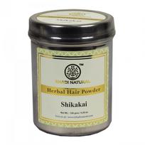 Natūralūs plaukų milteliai Shikakai (150 g), Žolelių plaukų pudra Shikakai, Khadi Natural 17.65625