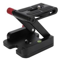 Zshaped Aluminum Alloy Foldable Camcorder Desktop Holder Quick Release Plate Tilt Head