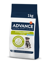 Advance Veterinary Diets Dog Hypoallergenic dog mini Sausas maistas šunims, turintiems alergiją 1 kg