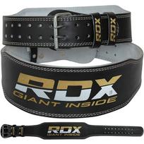 Profesionalų sunkiosios atletikos diržas RDX 4", M, juodas